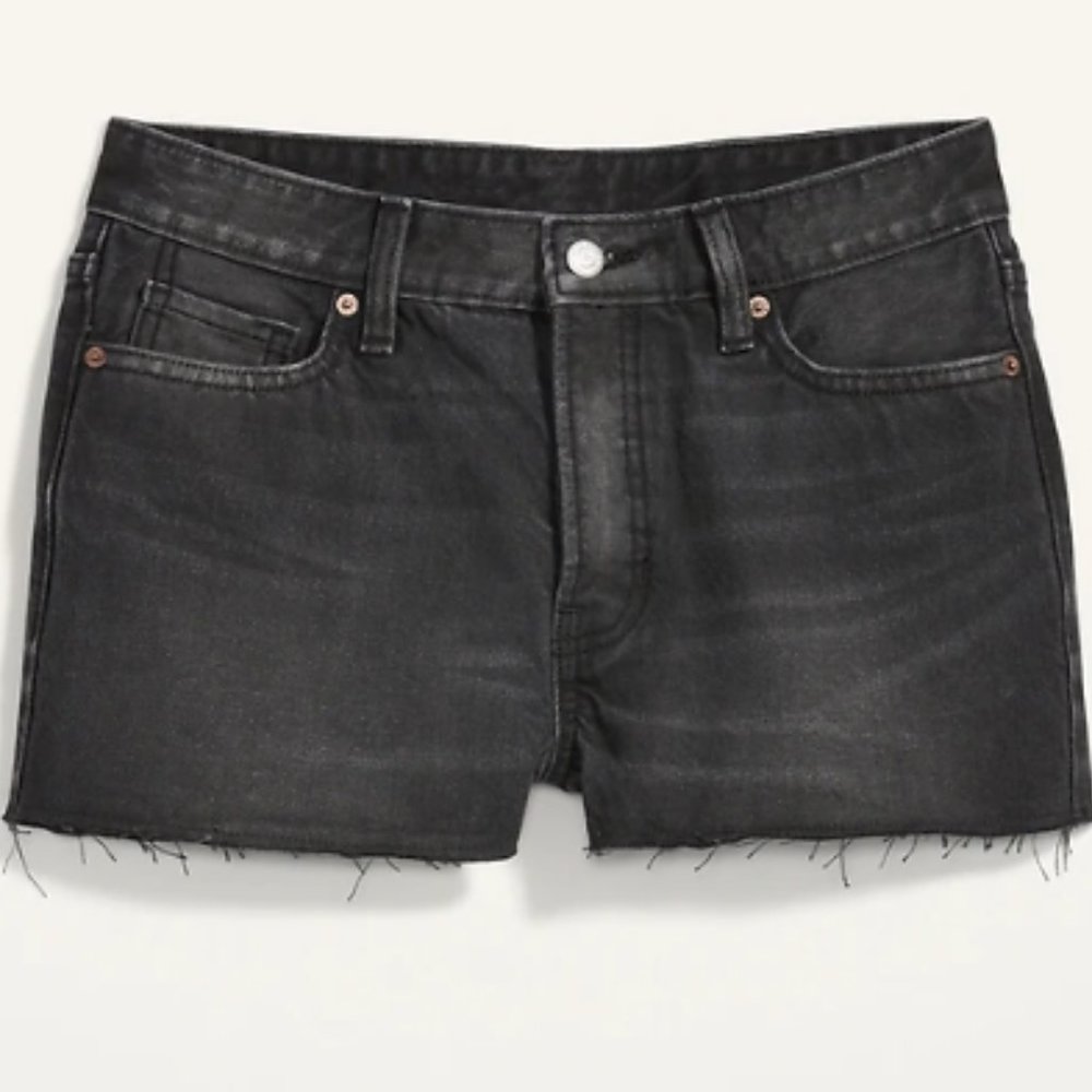 OLD NAVY | High-Waisted Cut-Off Jean Shorts